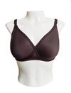 B1004 Smooth Molded Soft Cup: CHOCOLATE