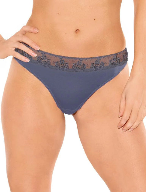 U1041 Gloria Thong: BLUE