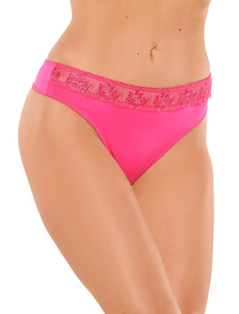 U1041 Gloria Thong: RASPBERRY